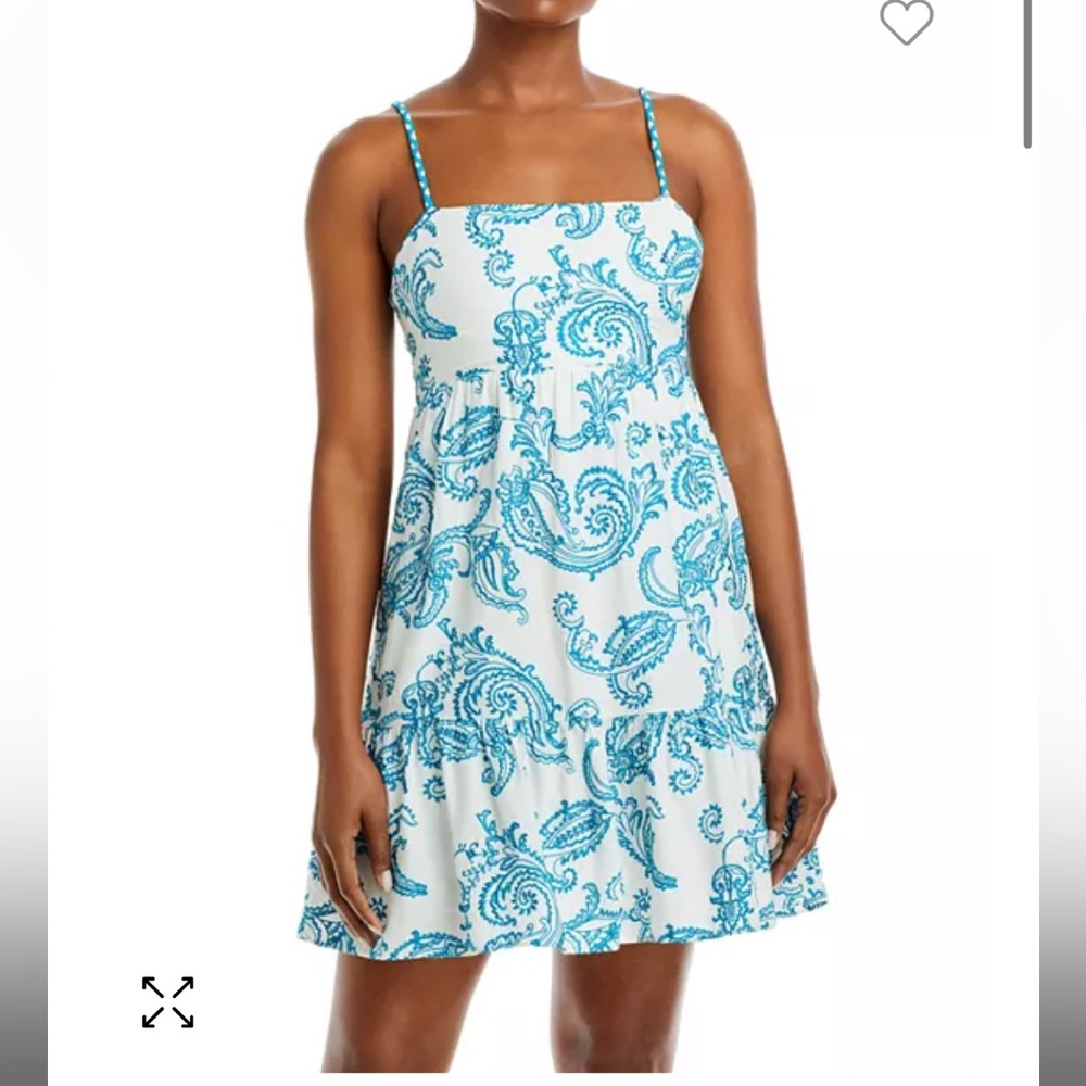 NWT Alice + Olivia Khira Embroidered Tie Back Dress Size 0